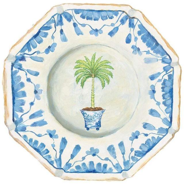 Potted Palms Die-Cut Placemat - 1 Per Package