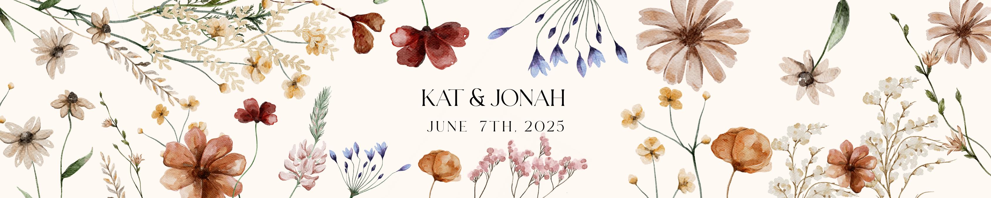 The Wedding Website of Kat McLaughlin and Jonah Neale