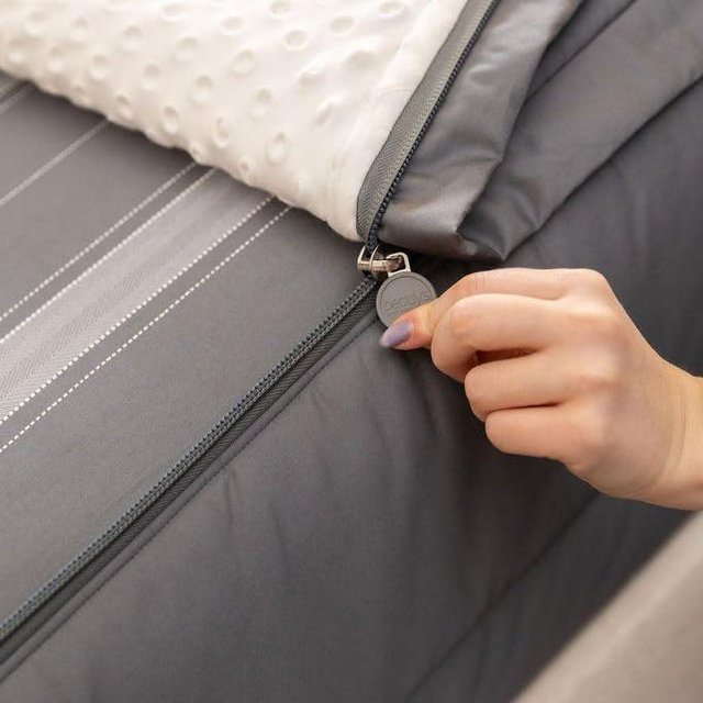 Beddy's All in One Bed in a Bag Zipper Bedding Set, Bottom Sheet, Cuddle Blanket, Comforter, Pillowcase(s) & Sham(s) are all in one, Minky Interior Sheets with Comforter, Zip Bedding for Kids & Adults