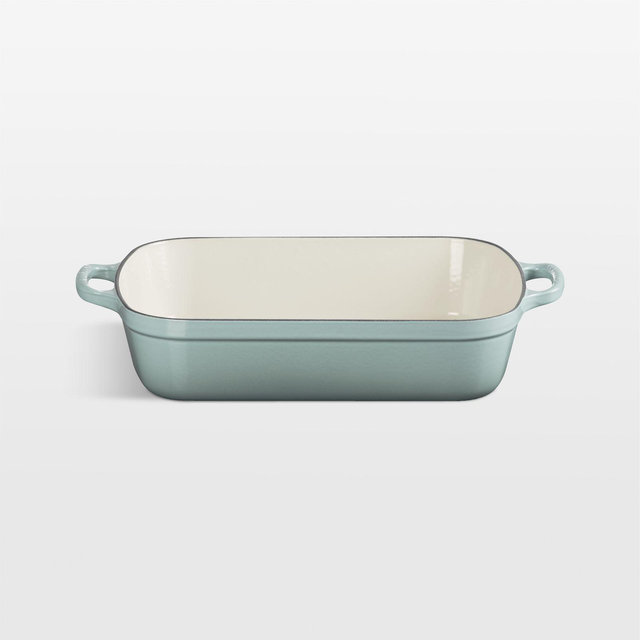 Le Creuset Signature ® 5.25-Qt. Sea Salt Enameled Cast Iron Rectangular Roaster