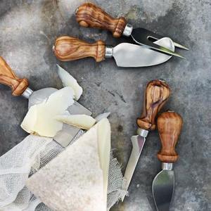 Antonini Olivewood Cheese Knives Set