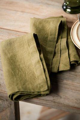 Lithuanian Linen Napkins, Set of 2