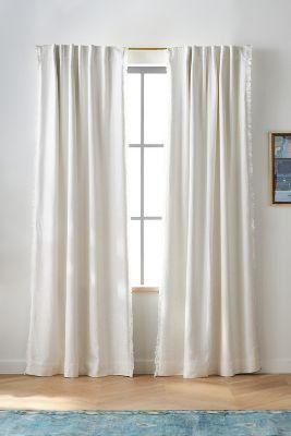 Luxe Linen Blend Blackout Curtain