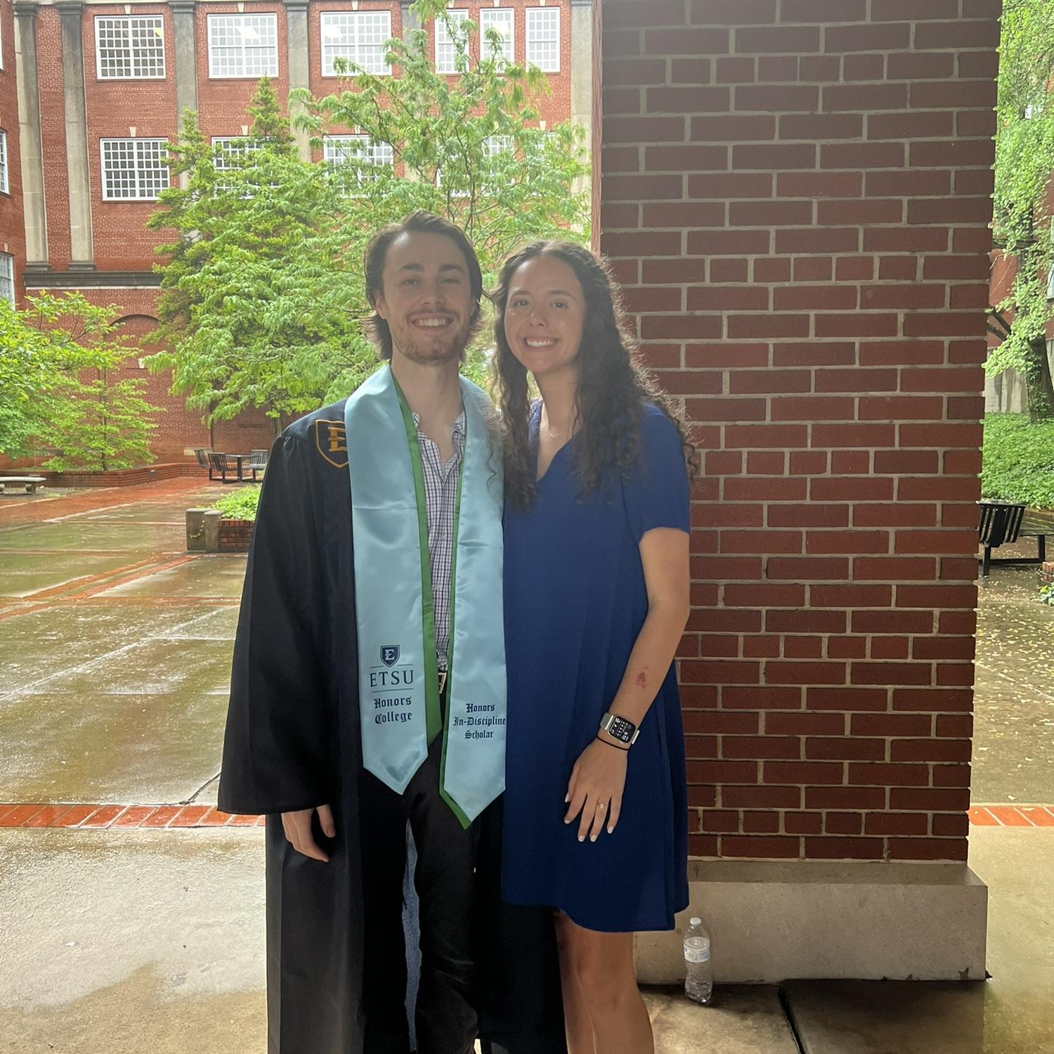 Wesley graduated