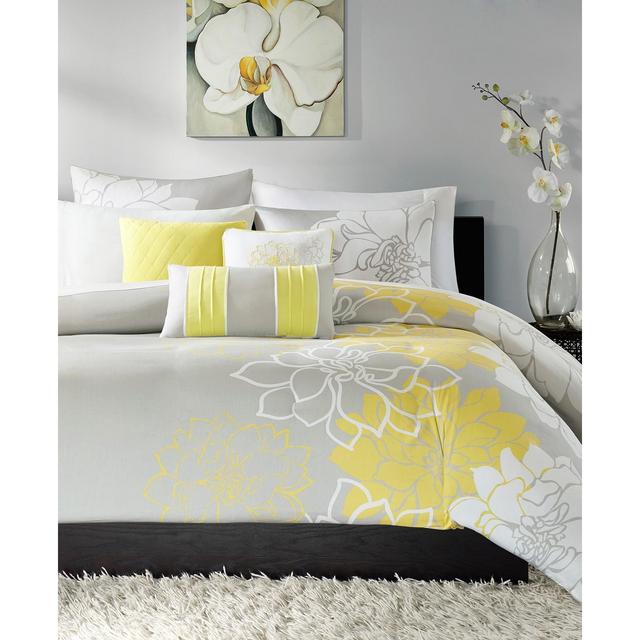 Madison Park Lola 6-Pc. Full/Queen Duvet Cover Set