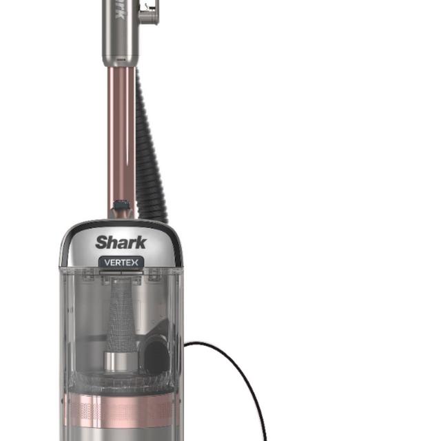 Shark - Vertex DuoClean® PowerFins Upright Vacuum with Powered Lift-away® and Self-Cleaning Brushroll - Rose Gold