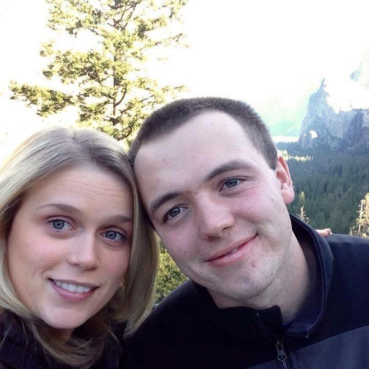 2013 New Year's Eve Yosemite trip, aka our engagement.