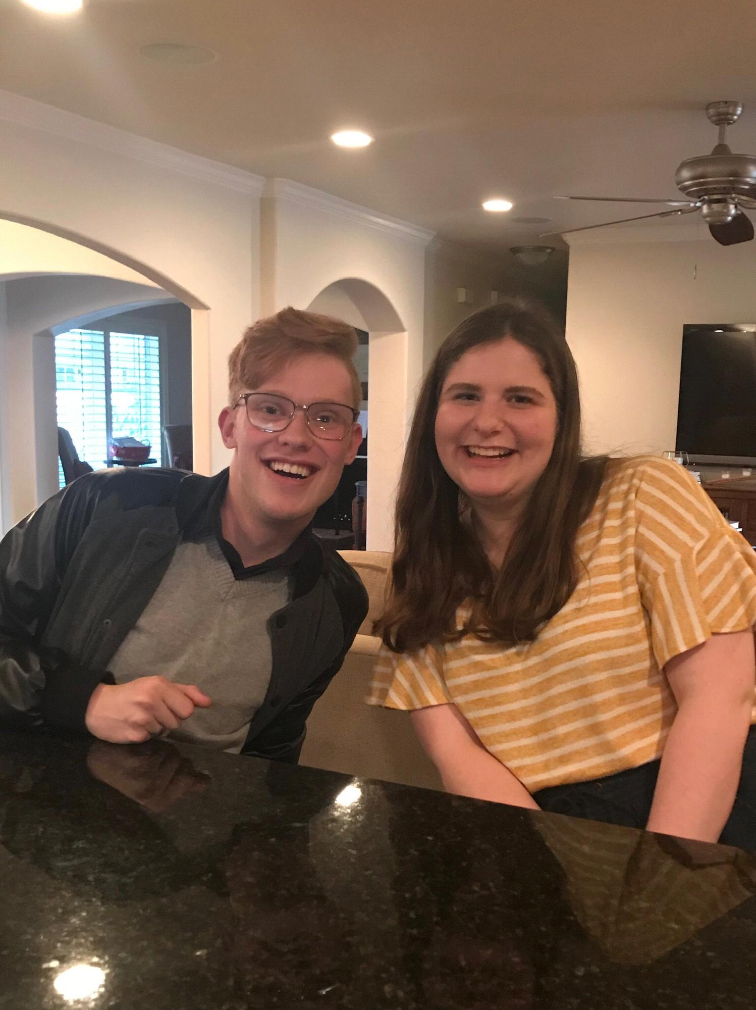 Our first picture together!