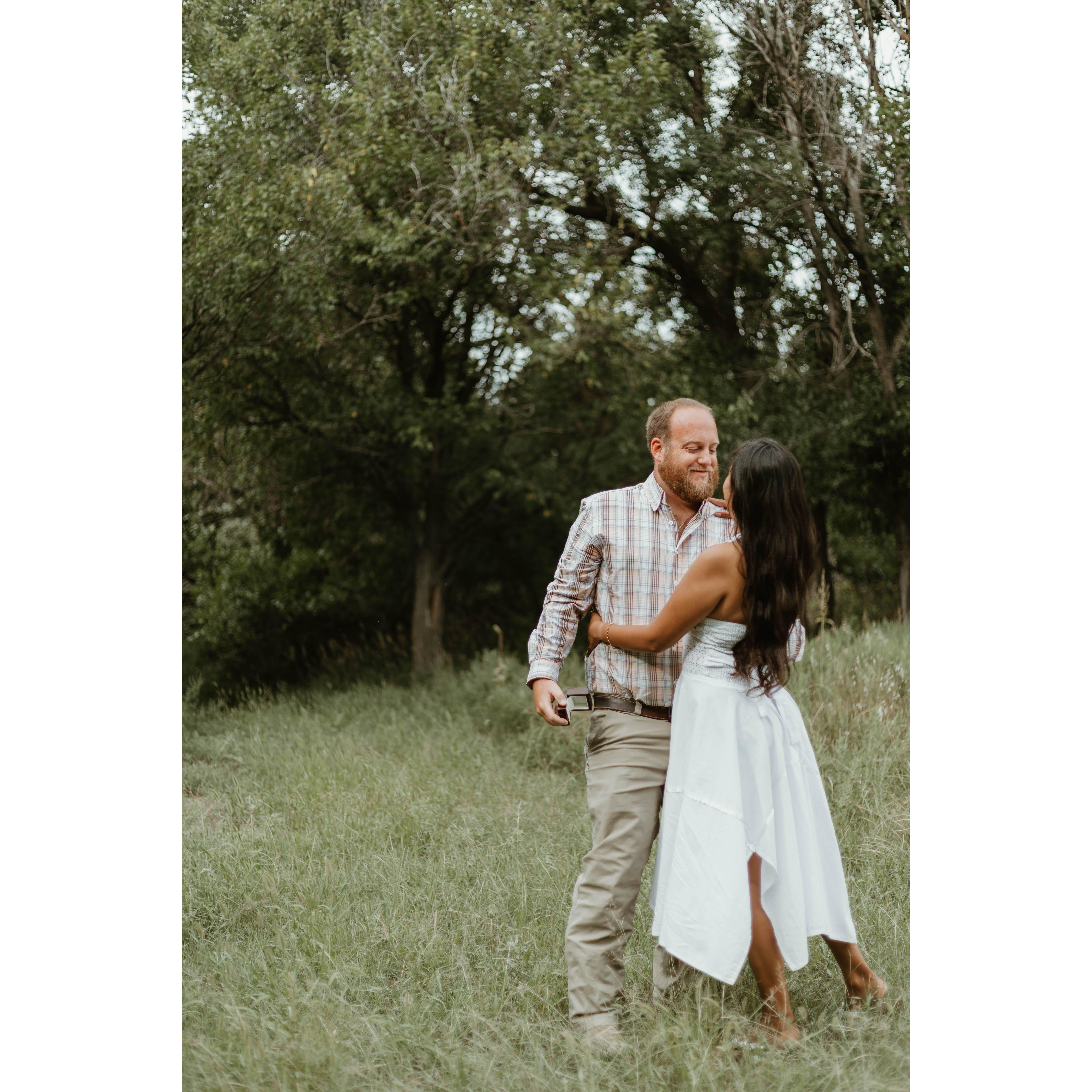 Hand in hand, heart to heart.