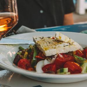 Greek Cooking Class on Honeymoon