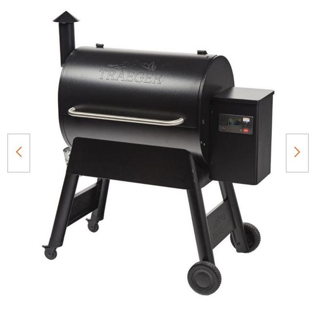 TraegerPro 780 WiFi Pellet Grill and Smoker in black