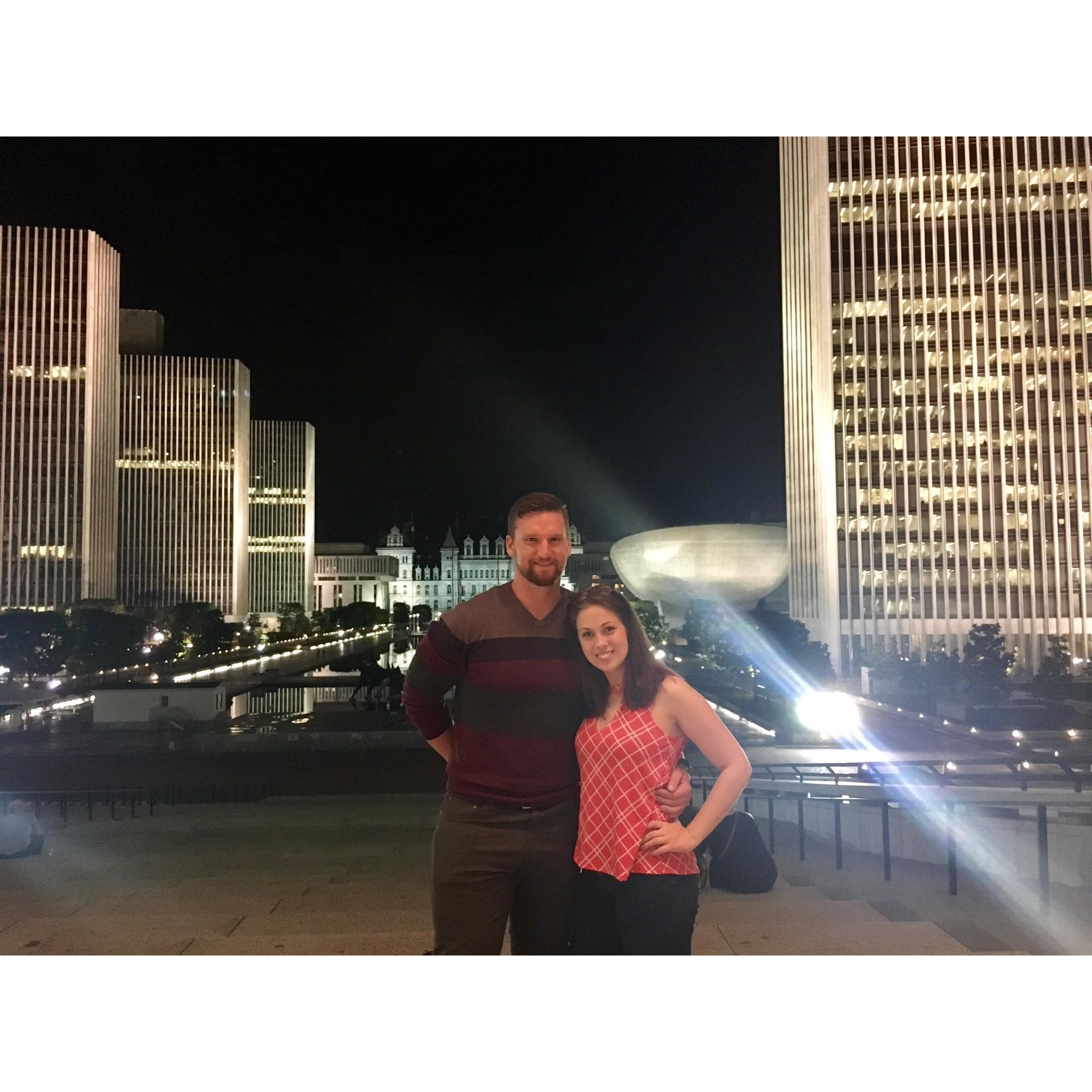 10.06.2017 Brew Tour at the NYS Museum (also moved in together!)