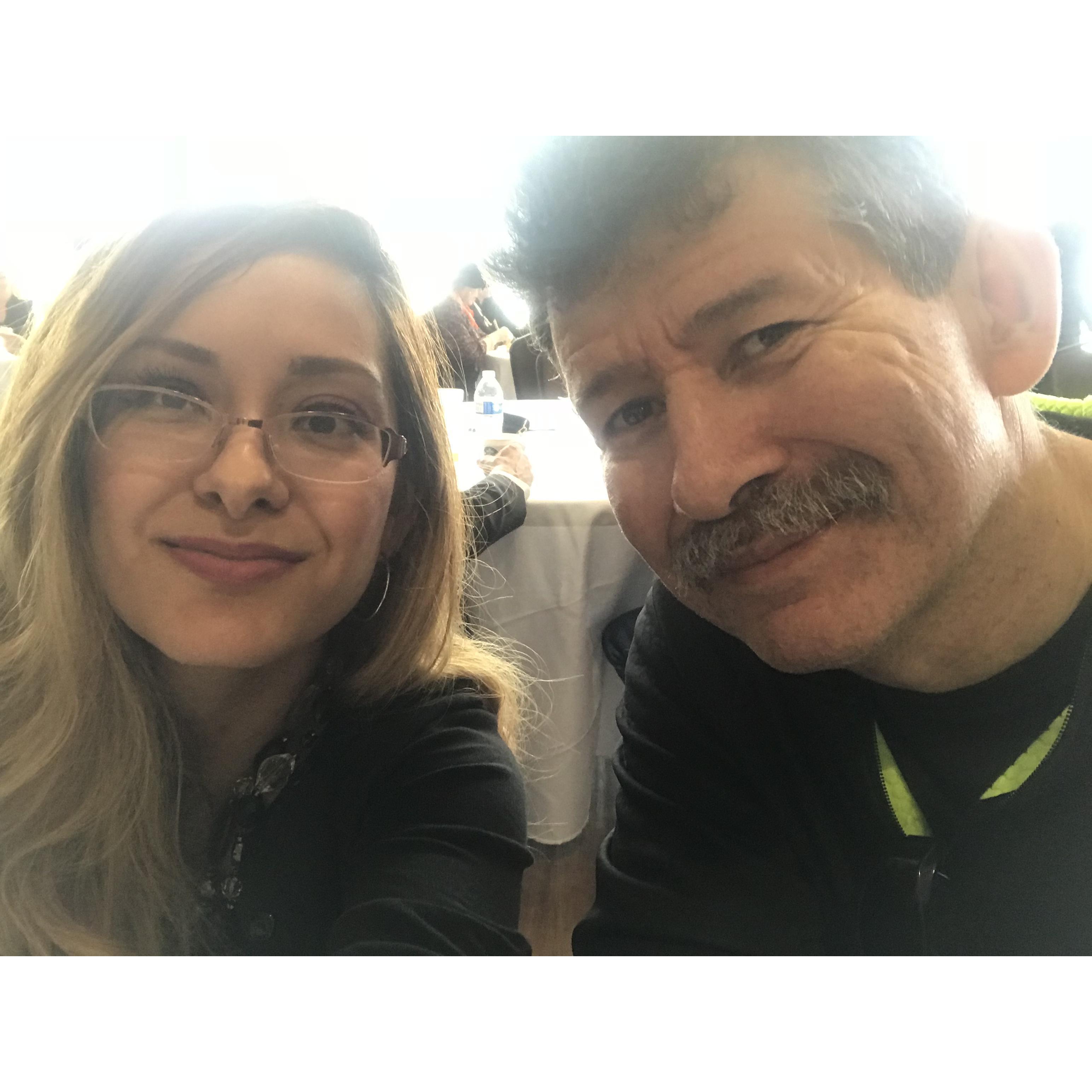 We have similar smiles!