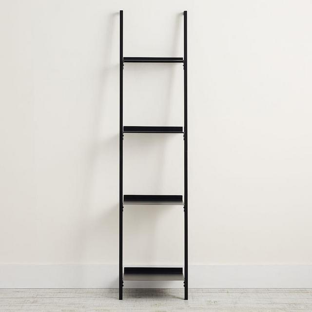 Temple Street 20" x 84" Bookcase, Black
