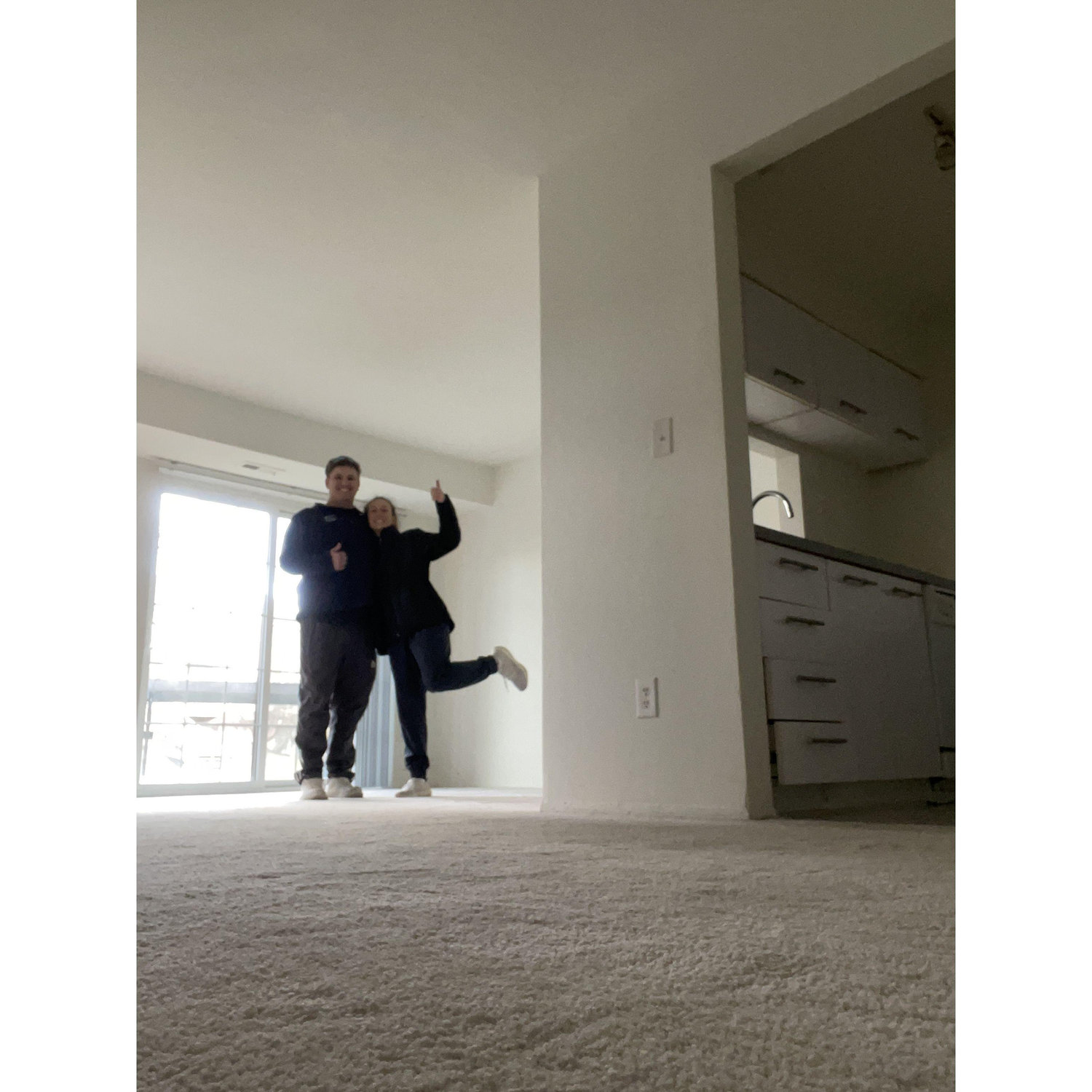 Moving out of our first apartment!