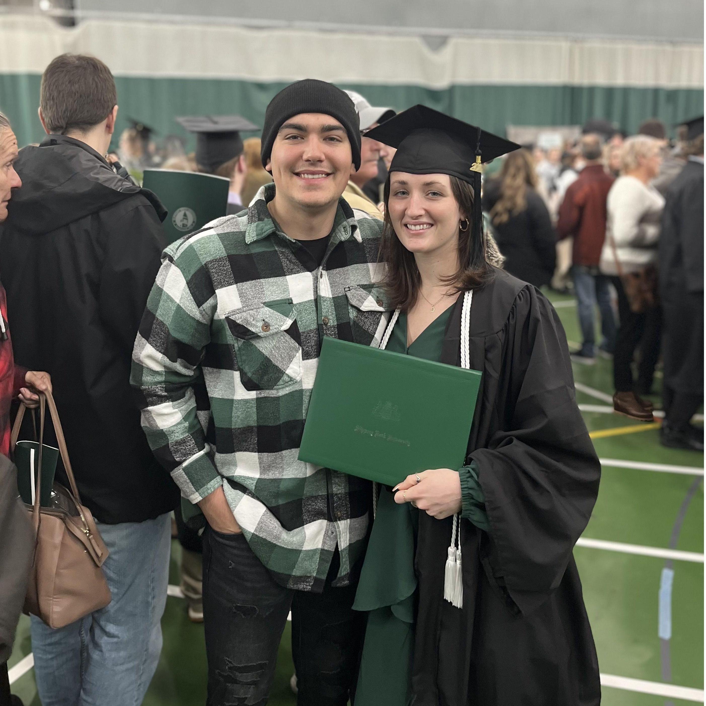 Sarah's college graduation - December 10, 2022