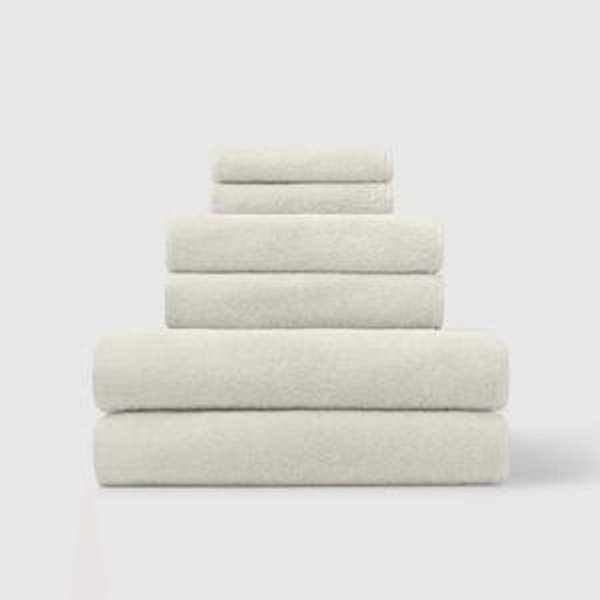 Riley 6 Piece Set: Spa Towel Collection (Color: Oatmeal)