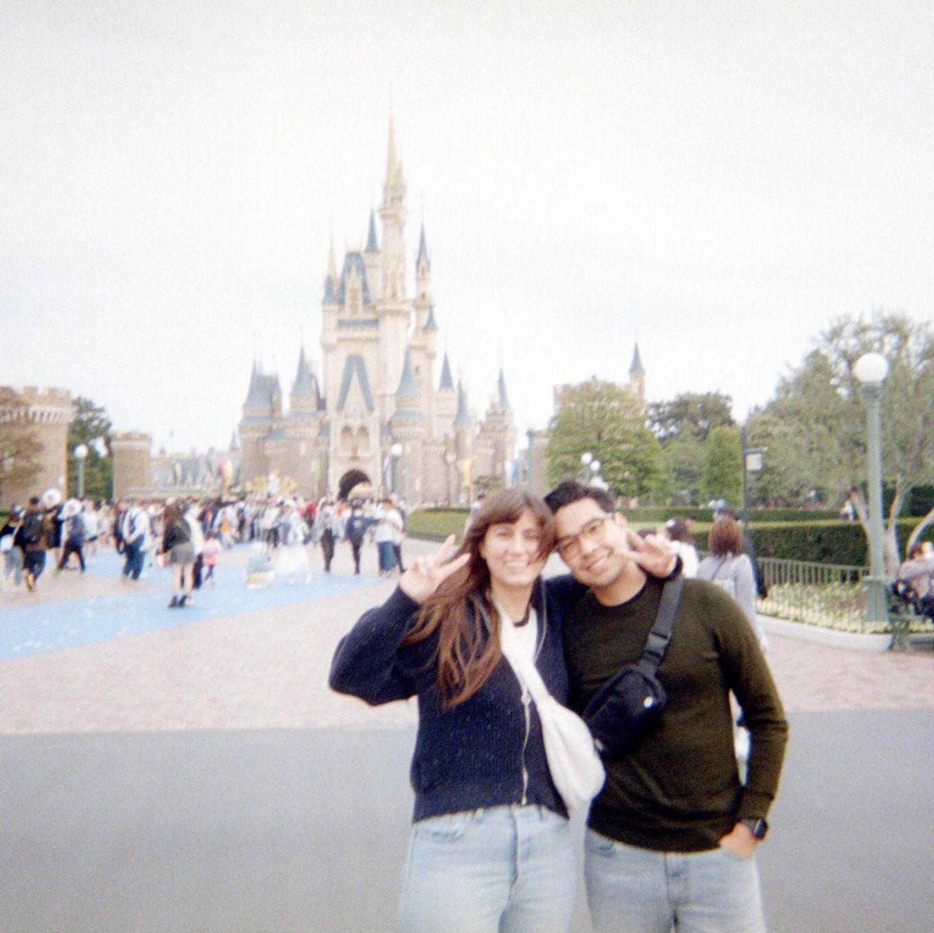 Tokyo Disneyland is the third Disney park we have been together.