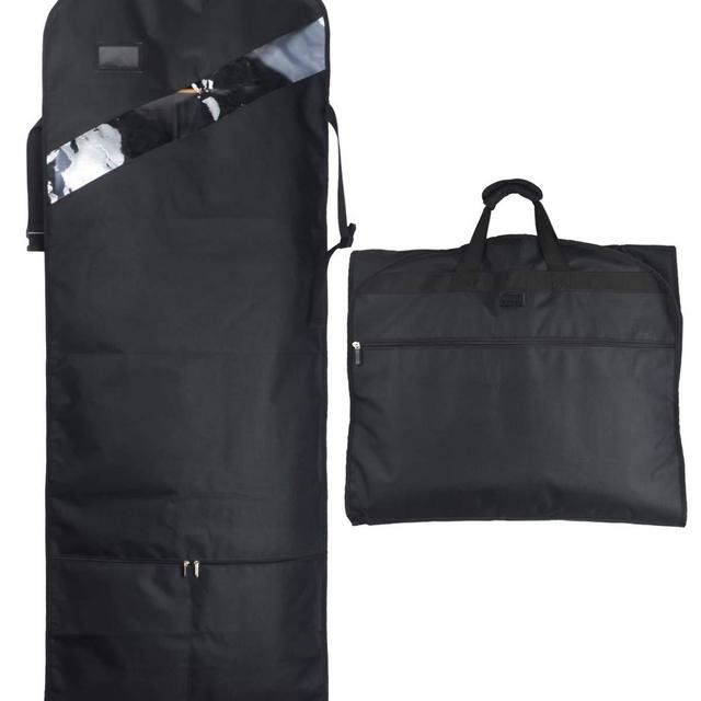 Tri-fold Extra Long Dress Garment Bag for Travel