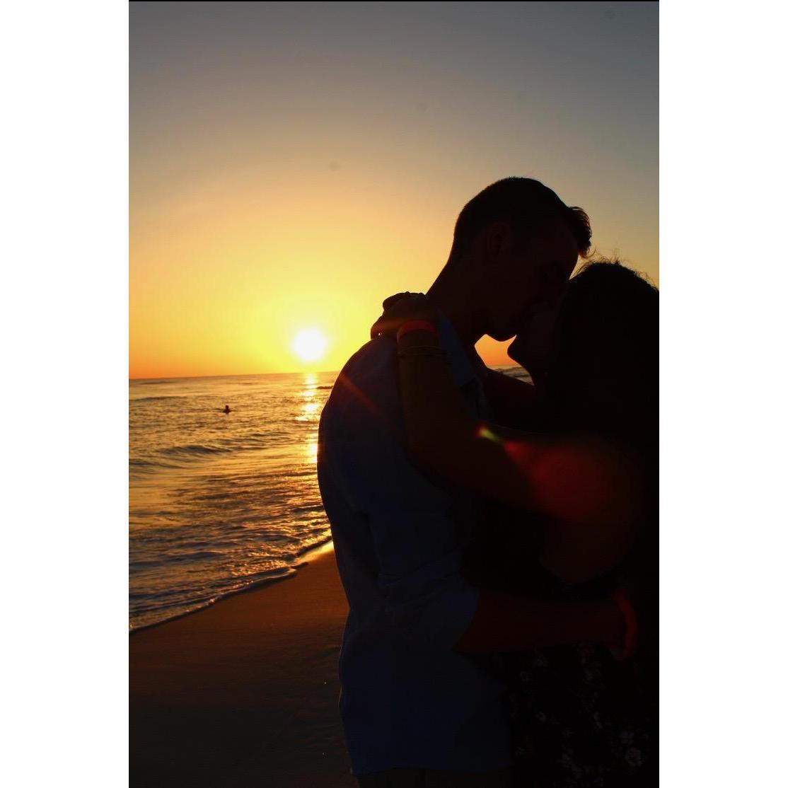 First Florida sunset together