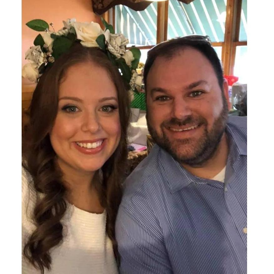 At Adrienne's bridal shower! January 2020
