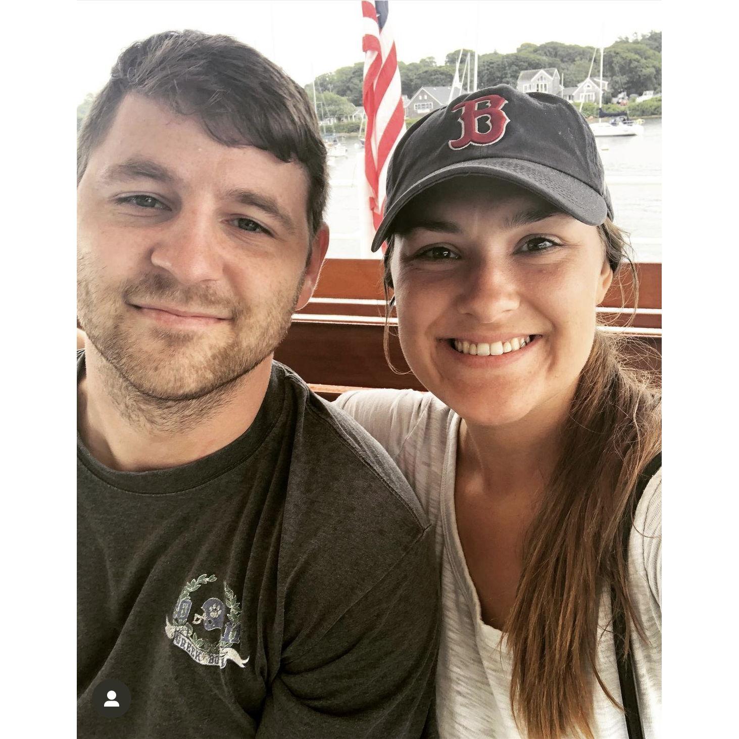 On the ferry to Martha's Vineyard from Cape Cod