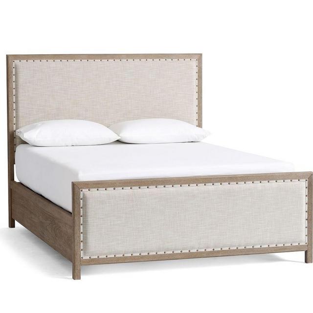 Toulouse Storage Platform Bed, Gray Wash, King