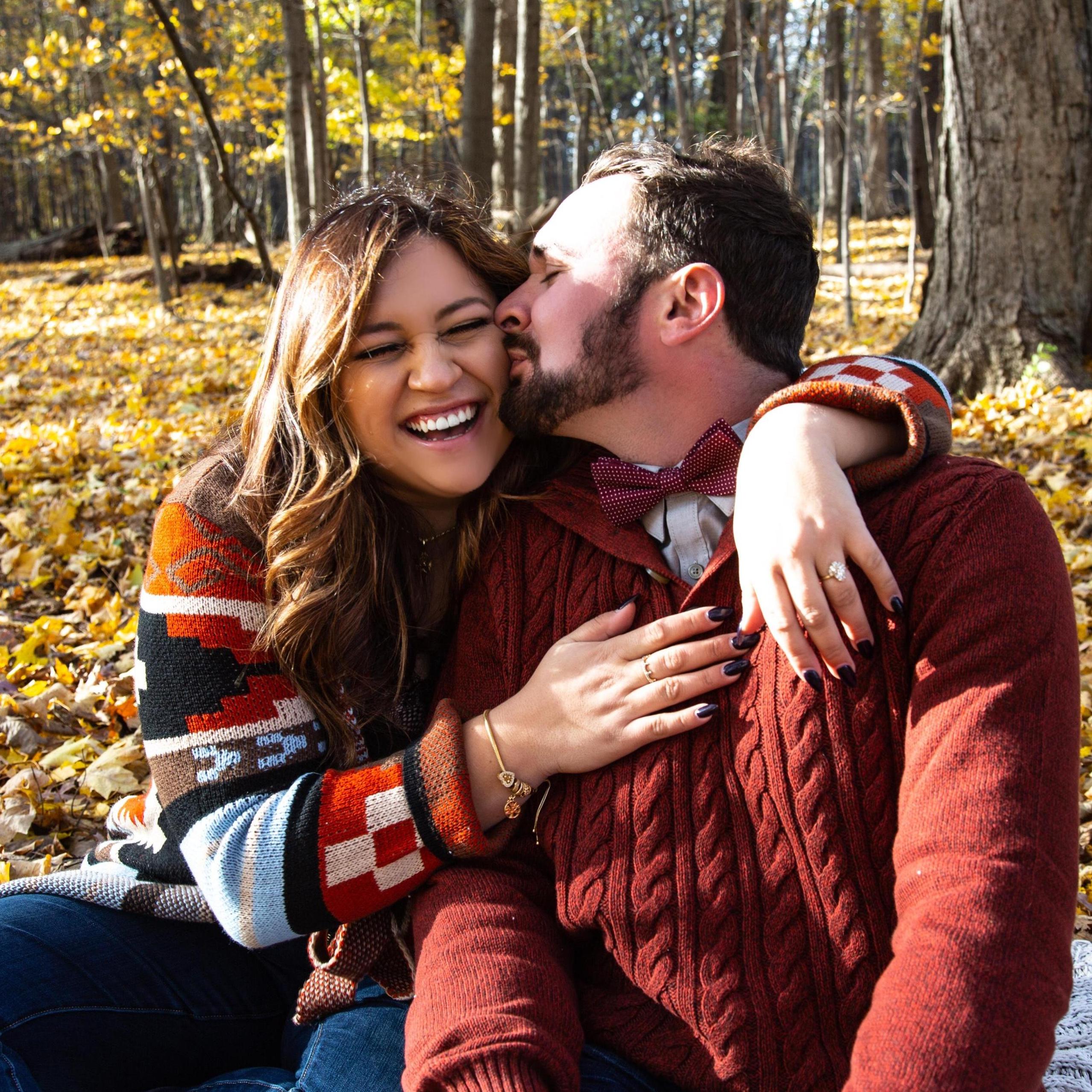 Fun fact: Lance and Britt's engagement photos were taken by his very good friend (and groomsman) Anthony!