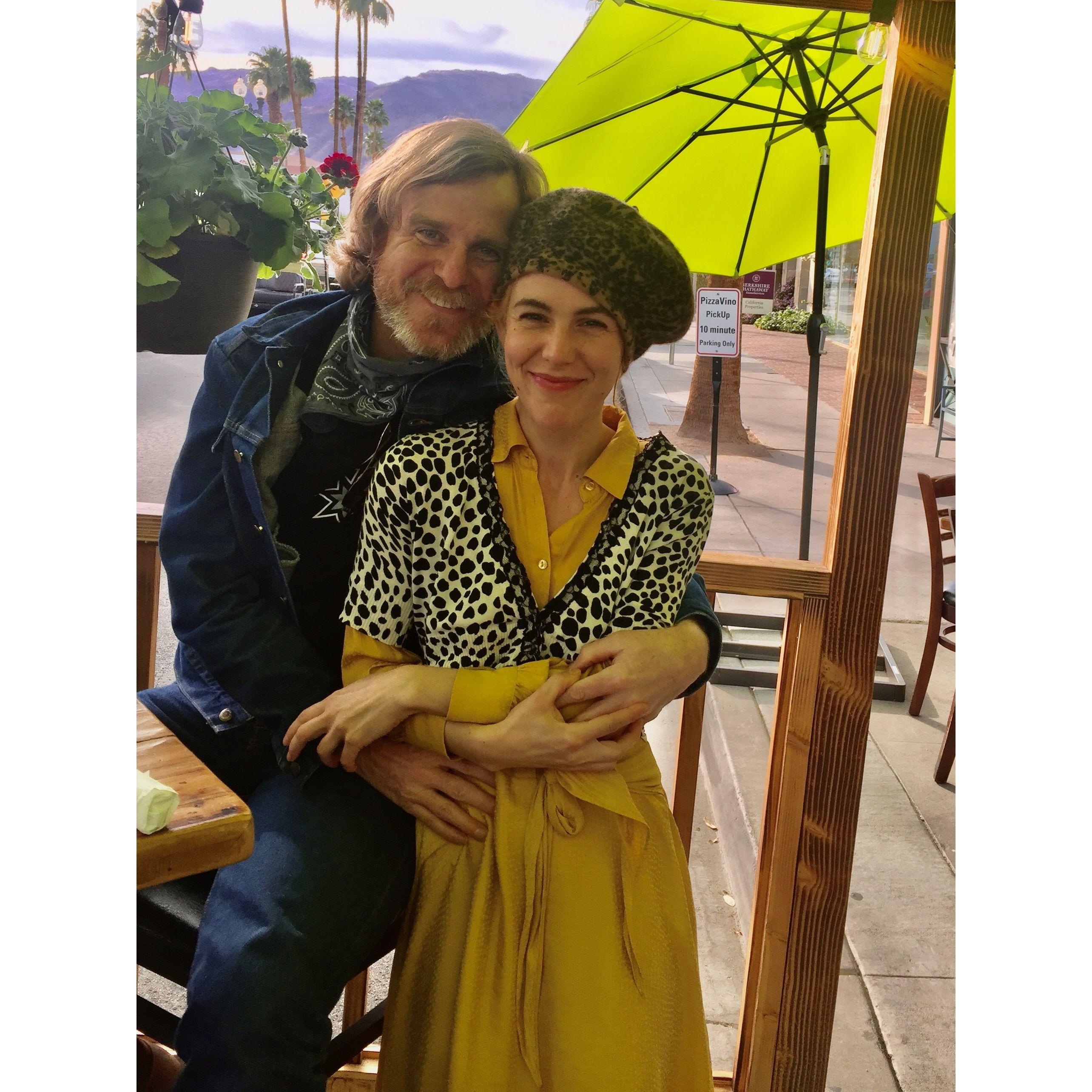 Our first time celebrating Jules Birthday together! Also the first time for Todd met Jules Father, Michael…no sweat!