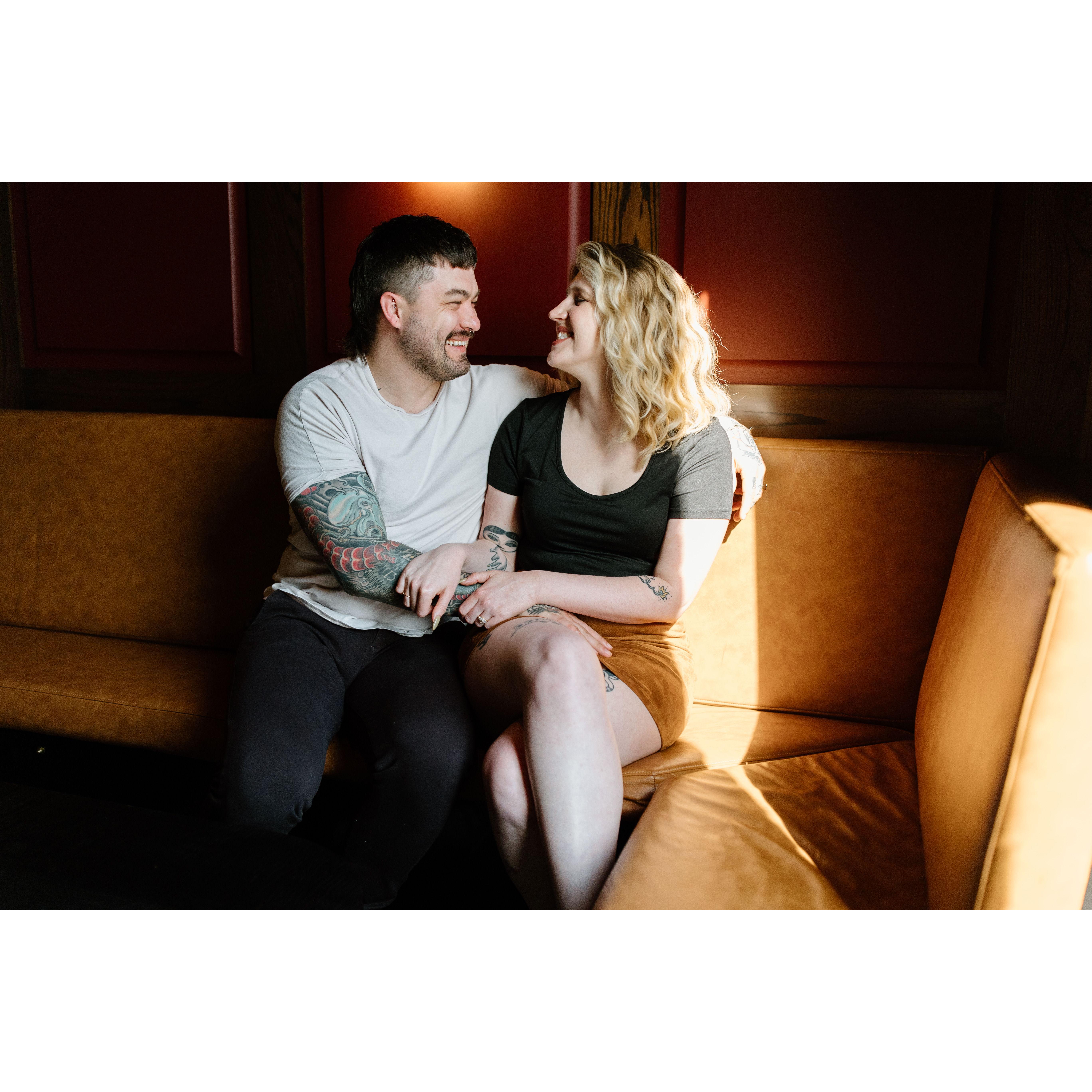 Engagement photos by Wind and Gold Photography