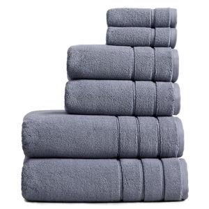 Springtree Home Luxury Turkish Cotton Bath Towels Set | 100% Turkish Cotton | Premium Bath Towels | Ultra Soft Thick Plush & Highly Absorbent | Luxury Hotel & Spa Bathroom Towels | Dusk