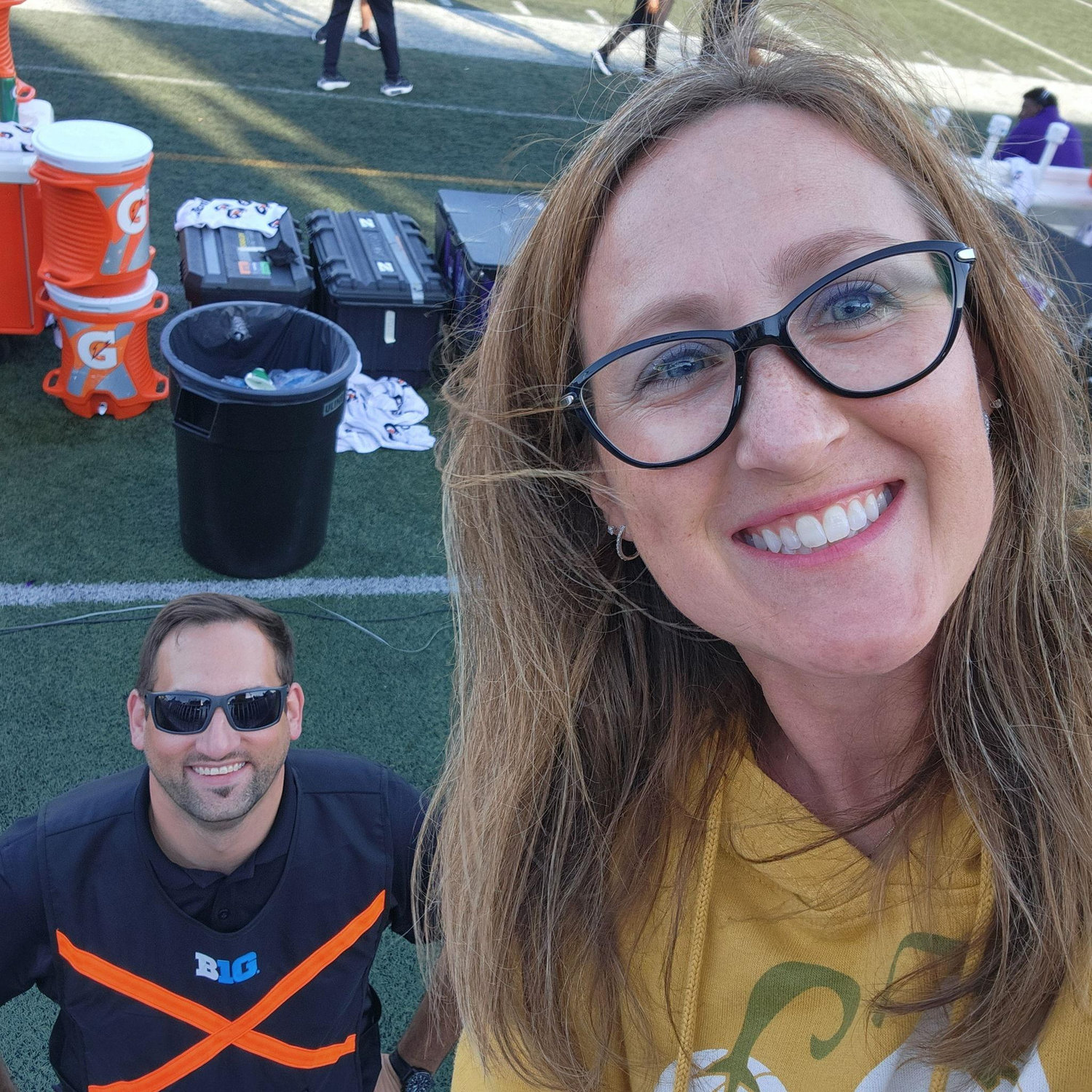 Northwestern football-Kolleene's first game!