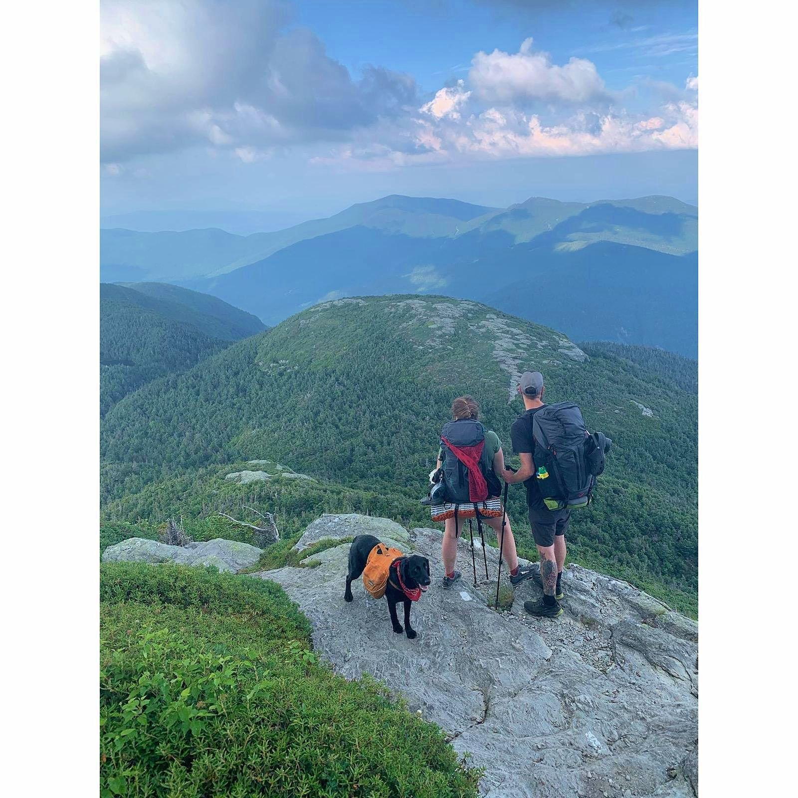 Backpacking in the green mountain state