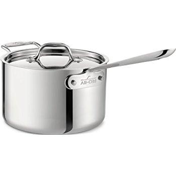 All-Clad D5 3 Qt Sauce Pan