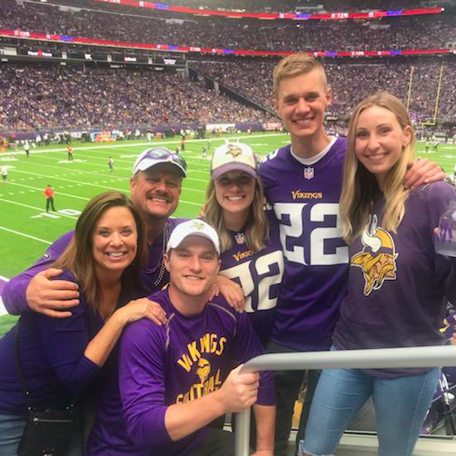 First Vikings game with David's family.
Sept 2019
US Bank Stadium ∴ Minneapolis, MN