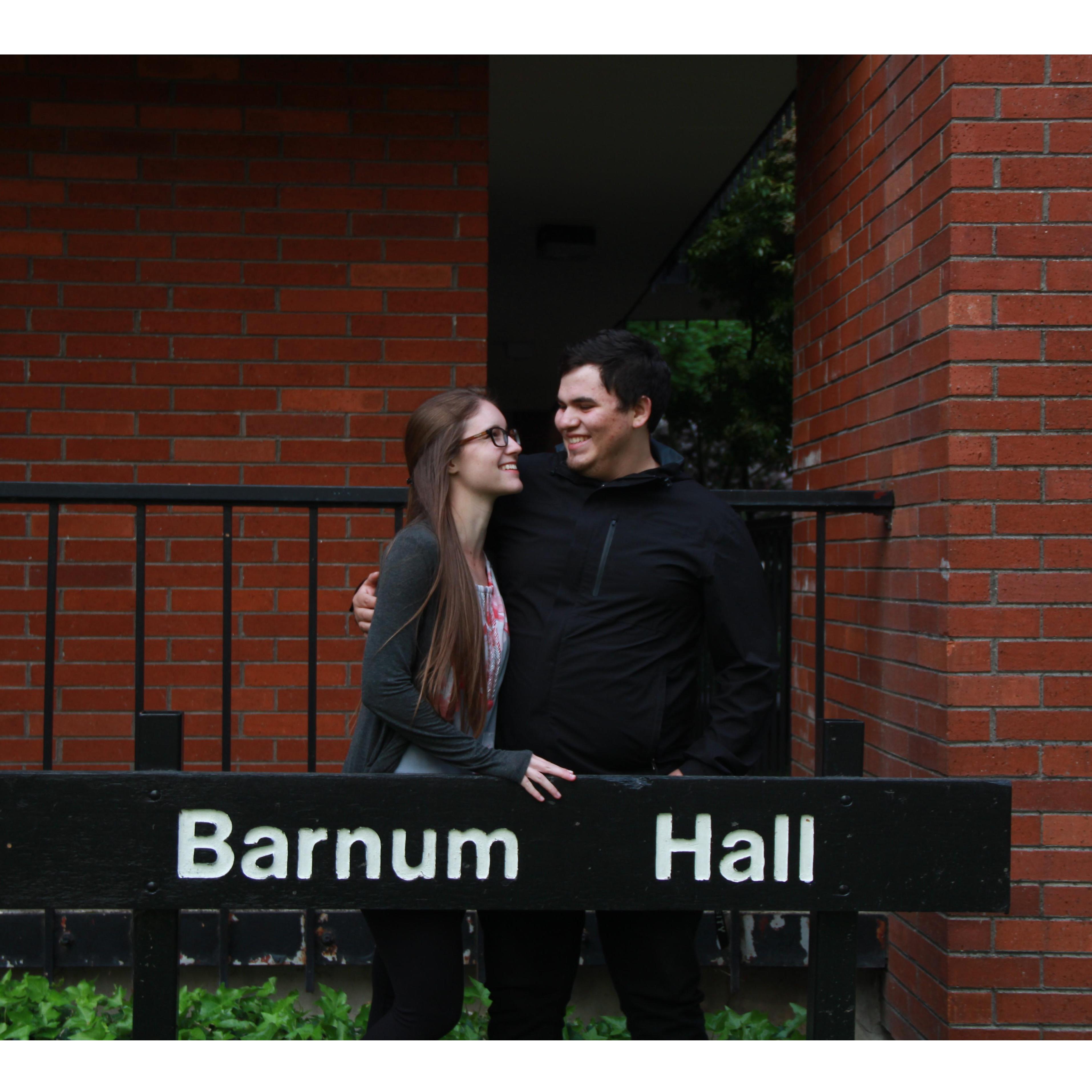 Barnum Hall is where we first met!