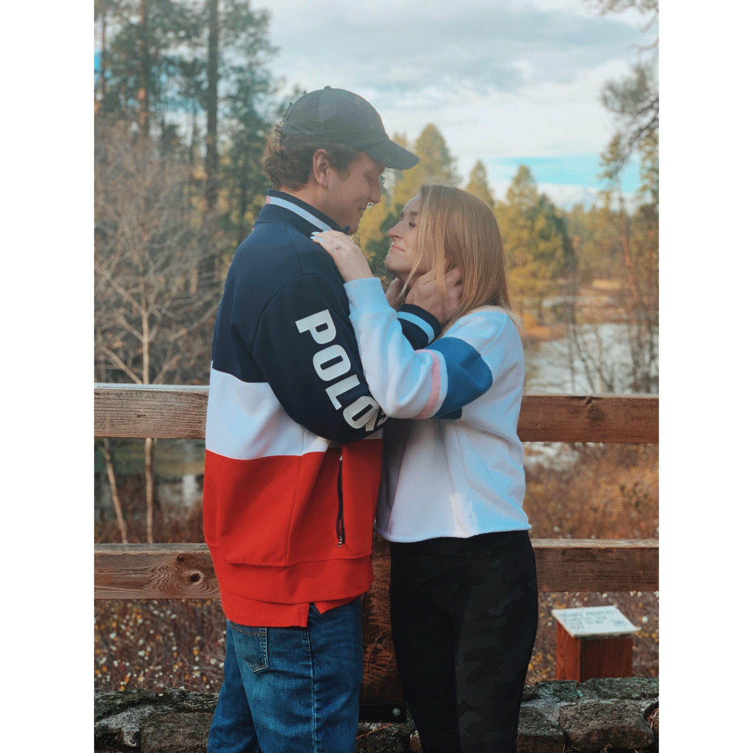 After saying yes!