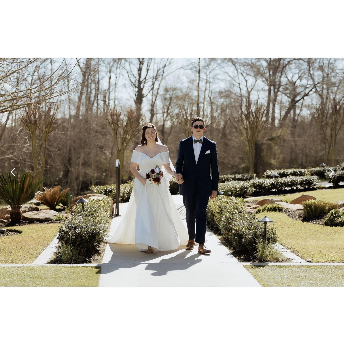 Down the aisle!