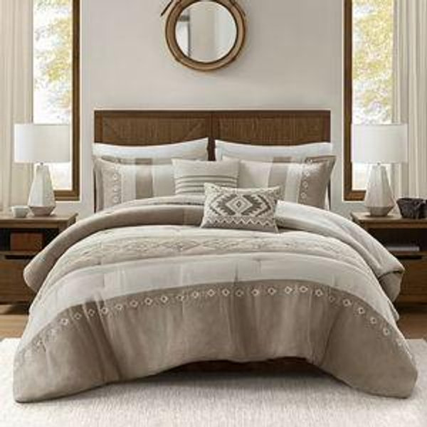 Woolrich Sutherland 5-pc. Easy Care Comforter Set - Taupe