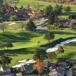 Carmel Valley Ranch Clubhouse and Driving Range Lawn