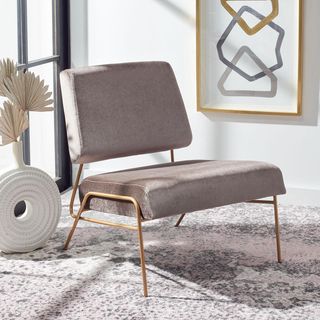 Romilly Velvet Accent Chair
