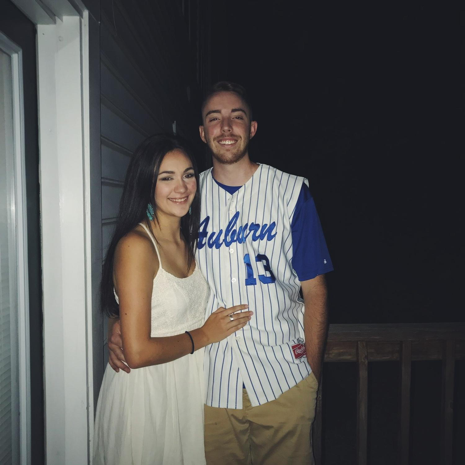 The first time Morgan visited Lucas in Charlottesville, where he was attending UVA.
