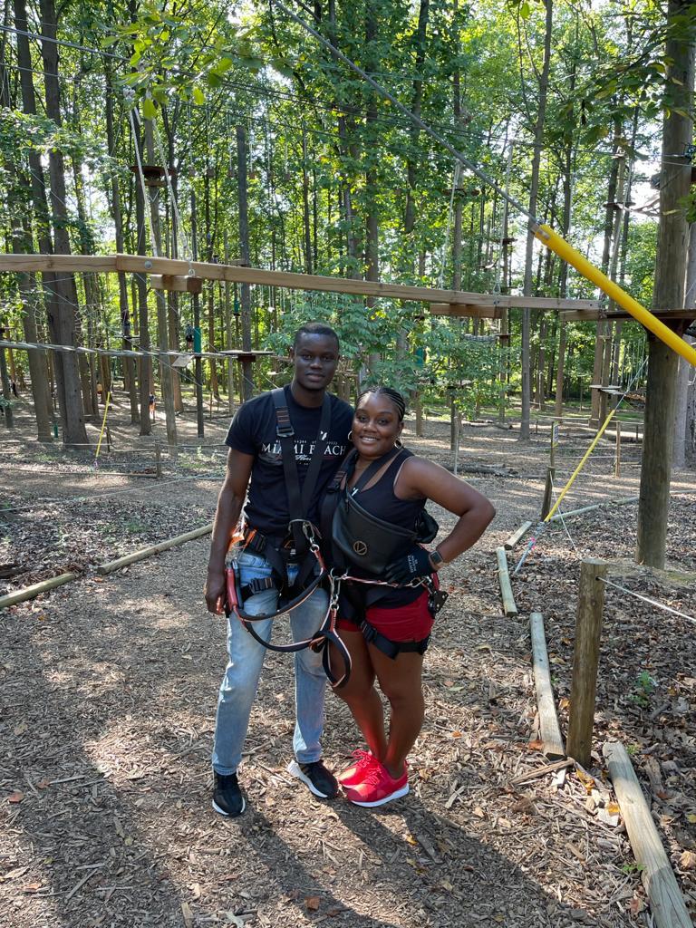 Zip lining-Surprise Date Night