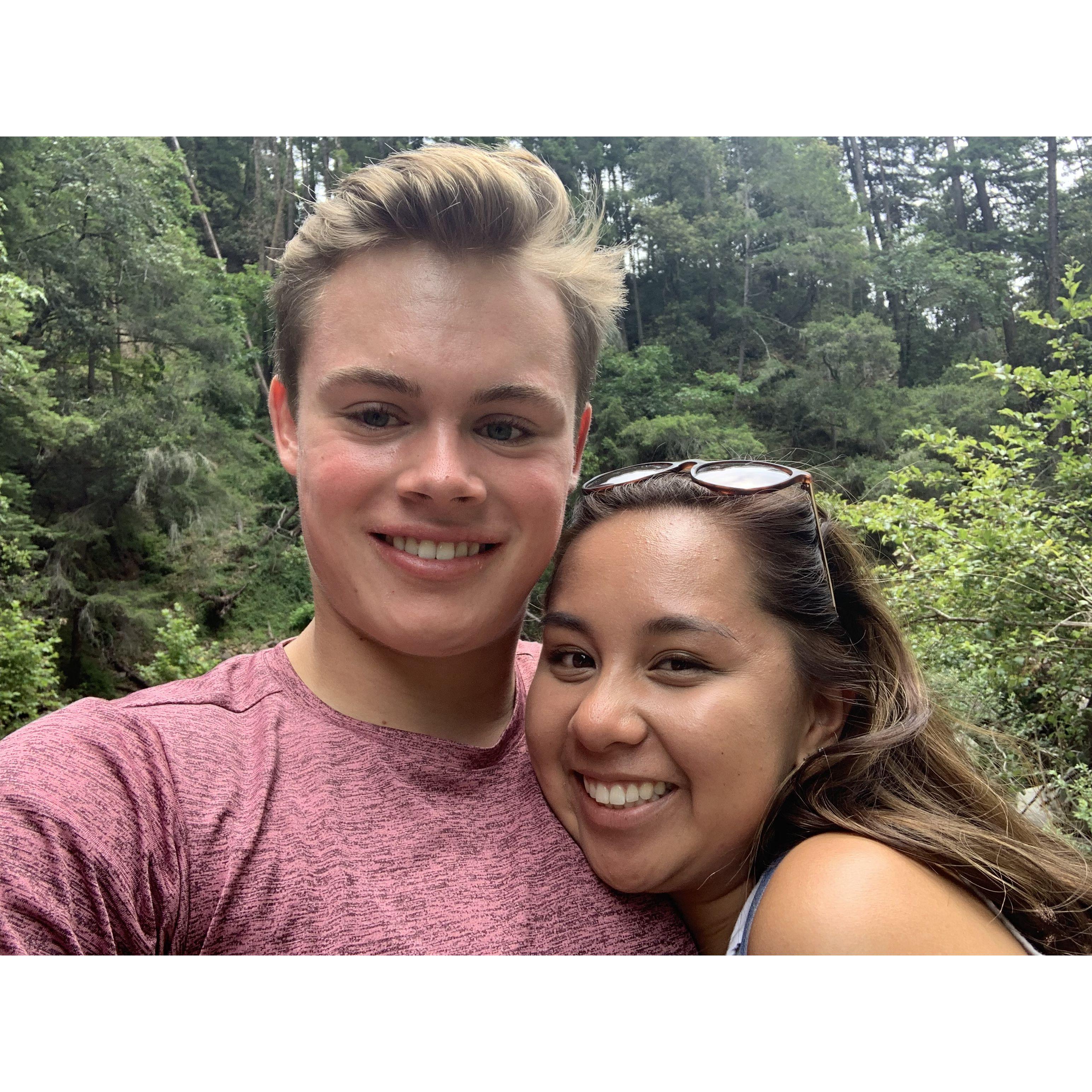 At Garden of Eden in Santa Cruz!