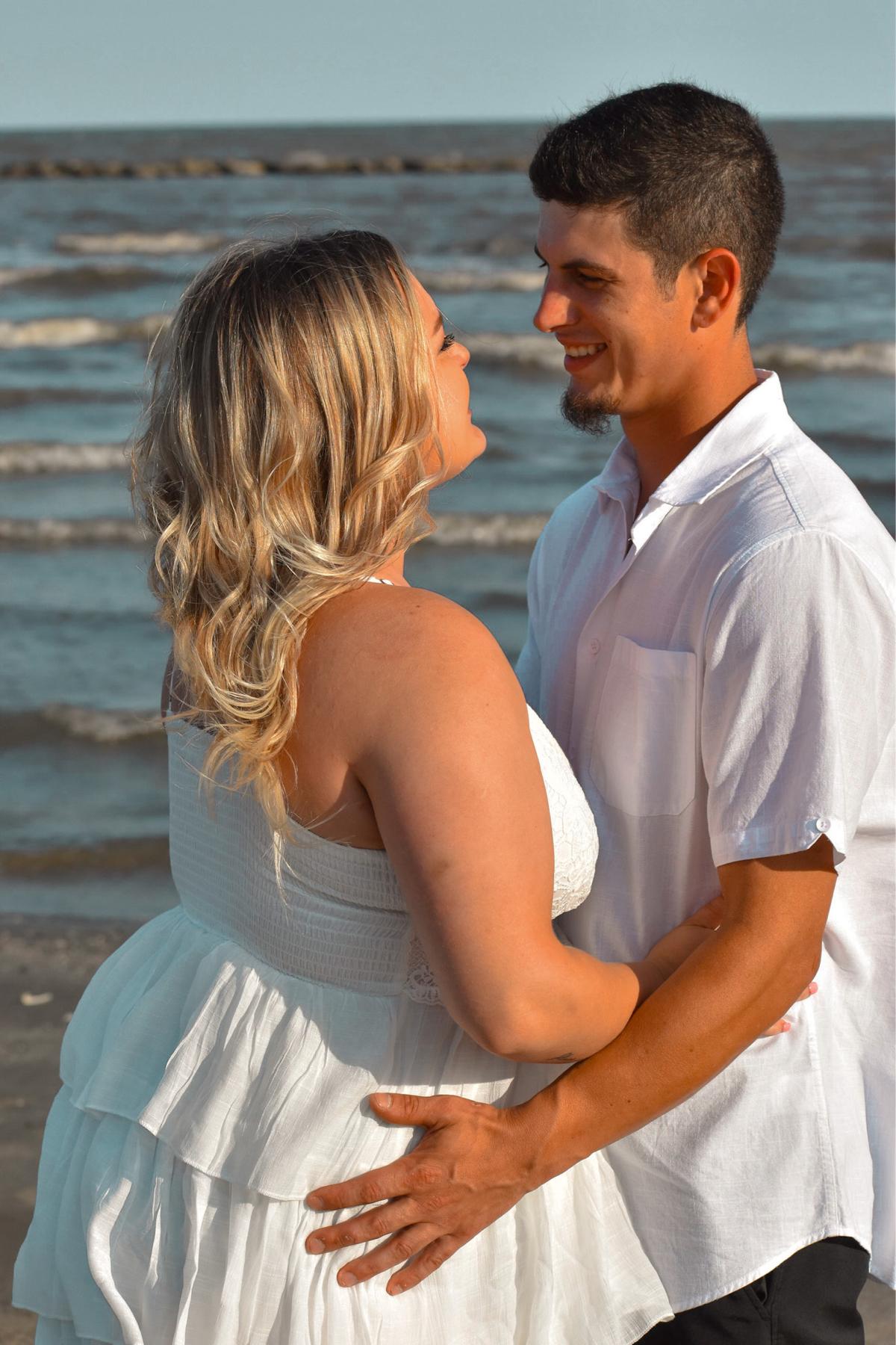 My best friend. The one I want to spend the next 50 years waking up next to, the one who strives to always be his best for me & our children. Life isn’t always beautiful but it is with you by my side.