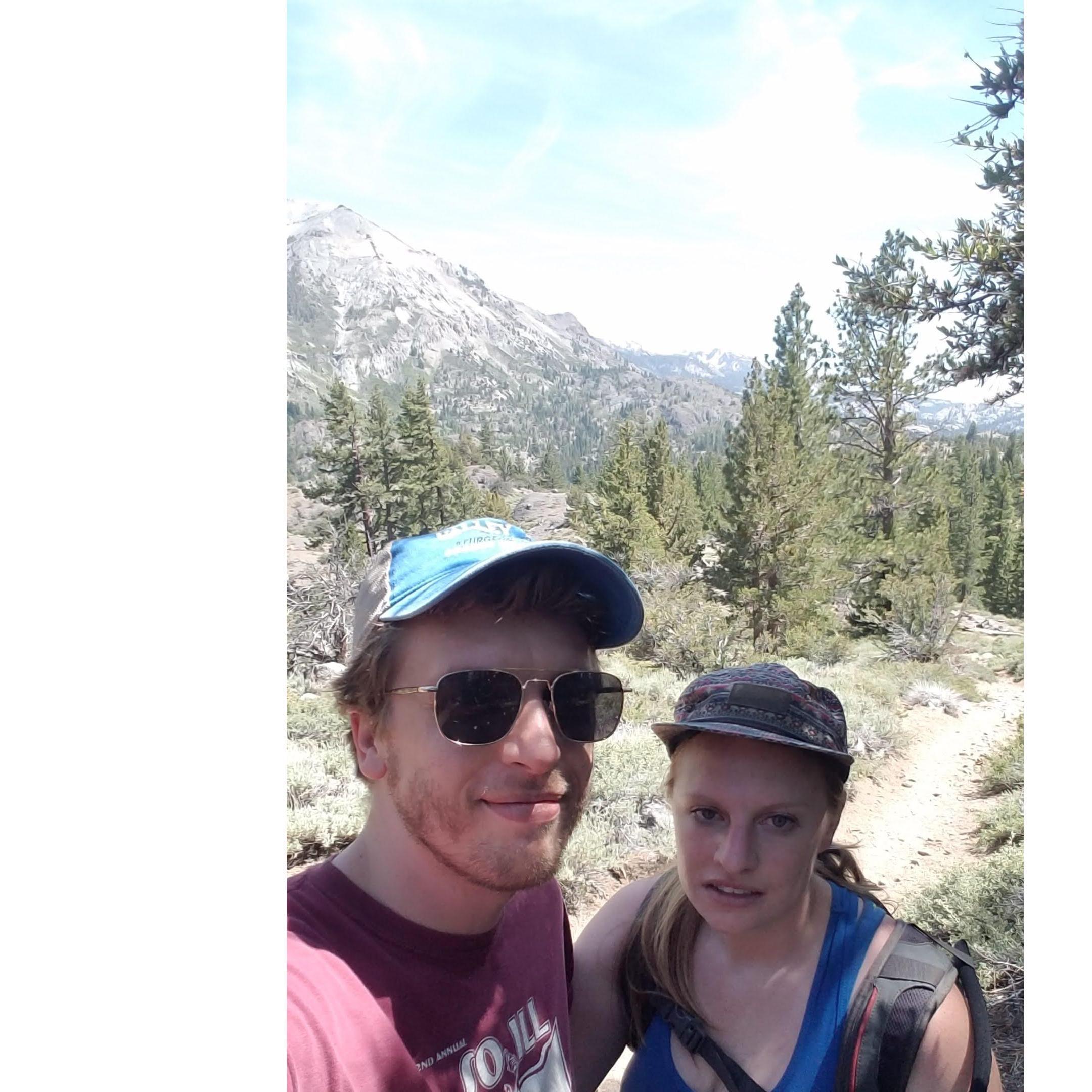 dying from a hella hard hike. Need water.