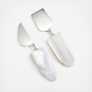 Agata 2-Piece Cheese Tool Set