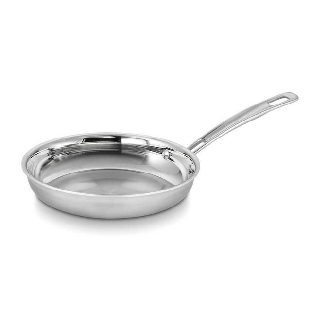 Cuisinart Classic MutliClad Pro 8" Stainless Steel Tri-Ply Skillet MCP22-20N - Silver