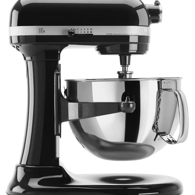 KitchenAid KP26M1XOB 6 Qt. Professional 600 Series Bowl-Lift Stand Mixer - Onyx Black