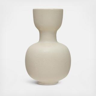 Stoneware Cupped Vase